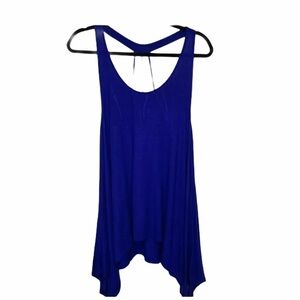 New Cherish Womens Caged Back Tank Top Size M